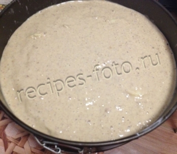 Диетический овсяный пирог с яблоками