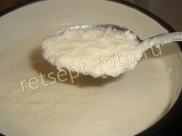 Домашний сыр из молока, сметаны и яиц