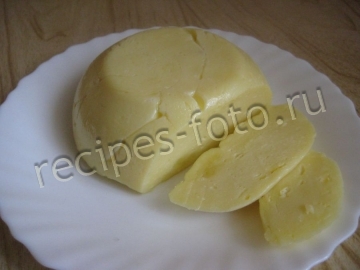 Домашний сыр из творога и молока