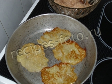 Драники из картофеля без яиц и лука