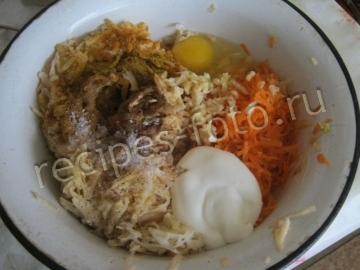 Драники картофельные с морковью без лука
