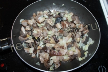 Картофельные драники с грибами