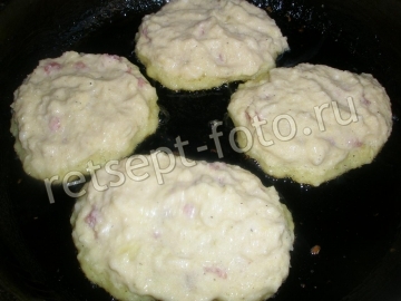 Драники с мясом