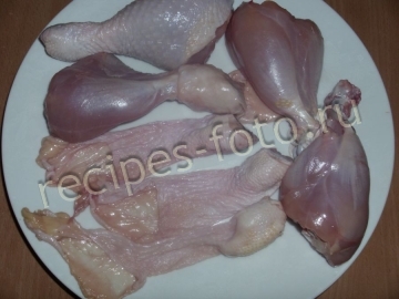 Фаршированные куриные ножки сыром без грибов