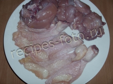 Фаршированные куриные ножки сыром без грибов