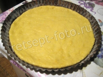Французский сахарный пирог Tarte au sucre