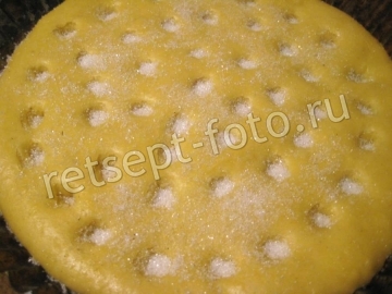 Французский сахарный пирог Tarte au sucre