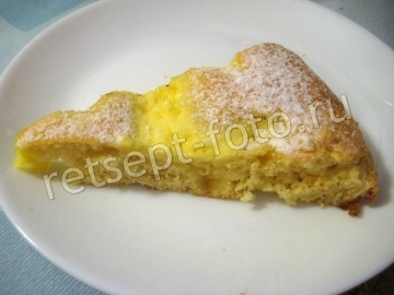 Французский сахарный пирог Tarte au sucre