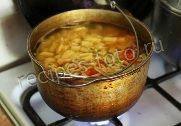 Французский суп с кабачками
