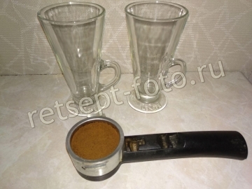 Гляссе с мороженным