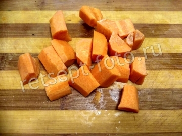 Голландский суп-пюре из тыквы и картофеля с мясом