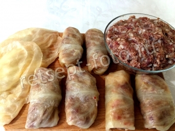 Голубцы из замороженной капусты