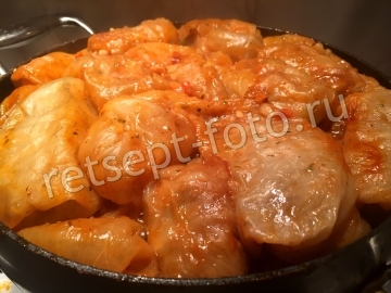Голубцы из замороженной капусты