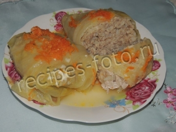 Голубцы с фаршем и рисом в кастрюле: рецепт с фото