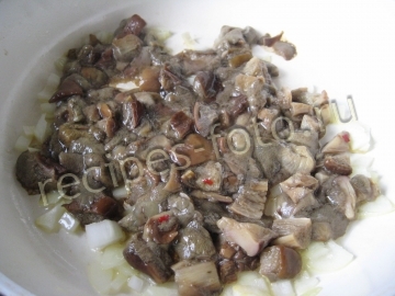 Голубцы с грибами и рисом