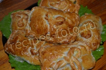 Говядина "Веллингтон" без грибов – мясо в слоеном тесте