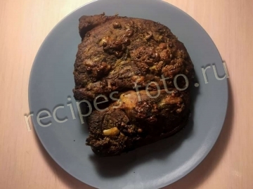 Говядина в рукаве в духовке (сочная и мягкая)