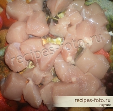 Грибной суп с курицей