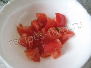 Греческий салат с курицей
