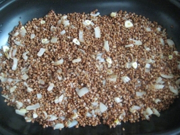Гречка с мясом в духовке