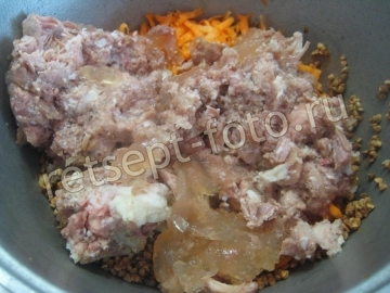 Гречка с тушенкой