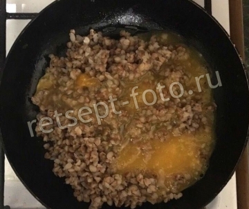 Гречневая каша с яйцом "Черепаха" для детей 1,5 года