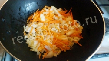 Гречневая лапша с овощами