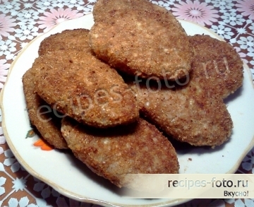 Гречневые котлеты с мясом