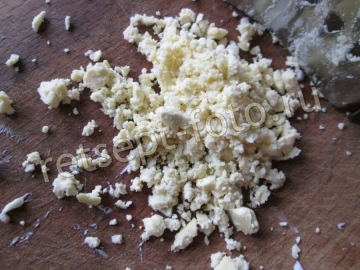 Гренки с плавленым сыром и яйцом