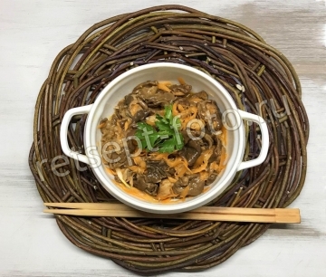Грибы по-корейски