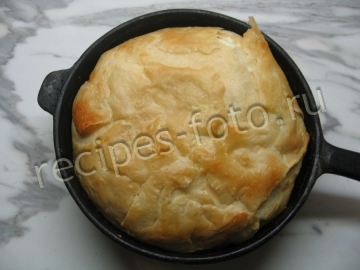 Грузинская ачма с сыром