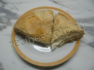 Грузинская ачма с сыром