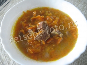 Гуляш из утки без картошки
