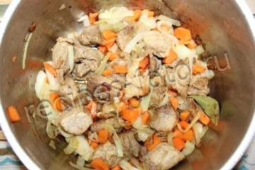 Густой картофельный суп с мясом