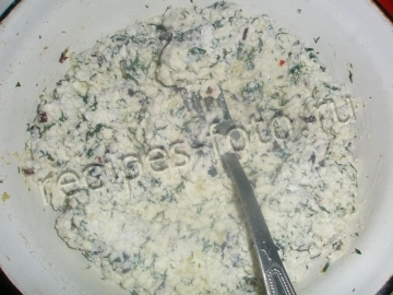 Хачапури с творогом и зеленью на сковороде. Рецепт теста на кефире