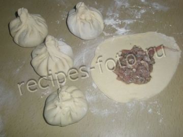 Хинкали из говядины