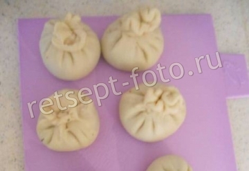 Хинкали с мясом (баранина, свинина, говядина)