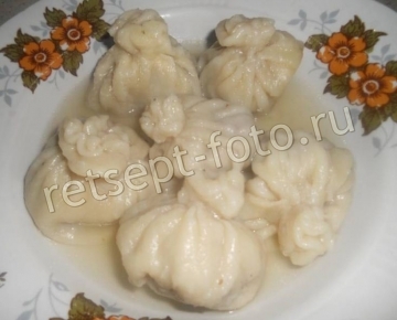 Хинкали с мясом (баранина, свинина, говядина)