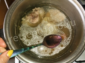 Холодец из свинины, курицы и утки без желатина