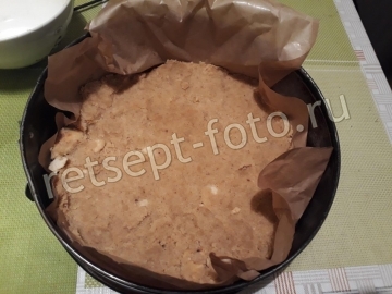 Холодный шоколадный чизкейк из творога с кленовым сиропом