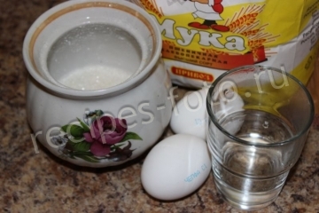 Хрустящий хворост на водке без молока