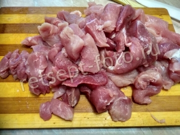Индейка с овощами