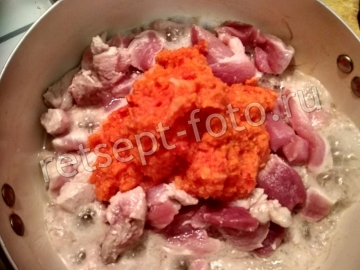 Индейка с овощами