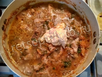 Индейка с овощами