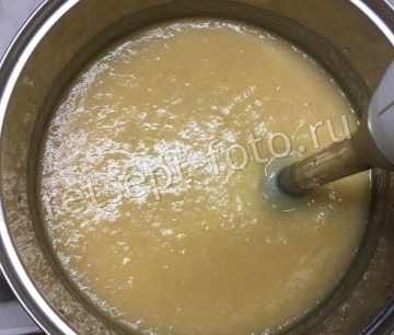 Яблочное пюре на зиму для детей
