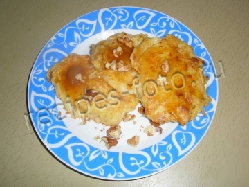 Яблочные оладьи на сметане