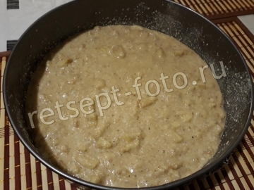 Яблочный пирог с кокосовой стружкой на йогурте