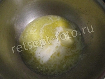 Яблочный пирог с соленой карамелью