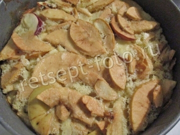 Яблочный пирог с соленой карамелью