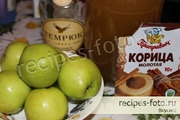 Яблоки с медом и корицей запеченные в духовке